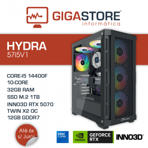 Desktop Gaming HYDRA-57i5V1 I5 14400F 32GB RAM 1TB SSD W11